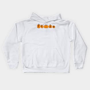 "Pride" Pumpkins Kids Hoodie